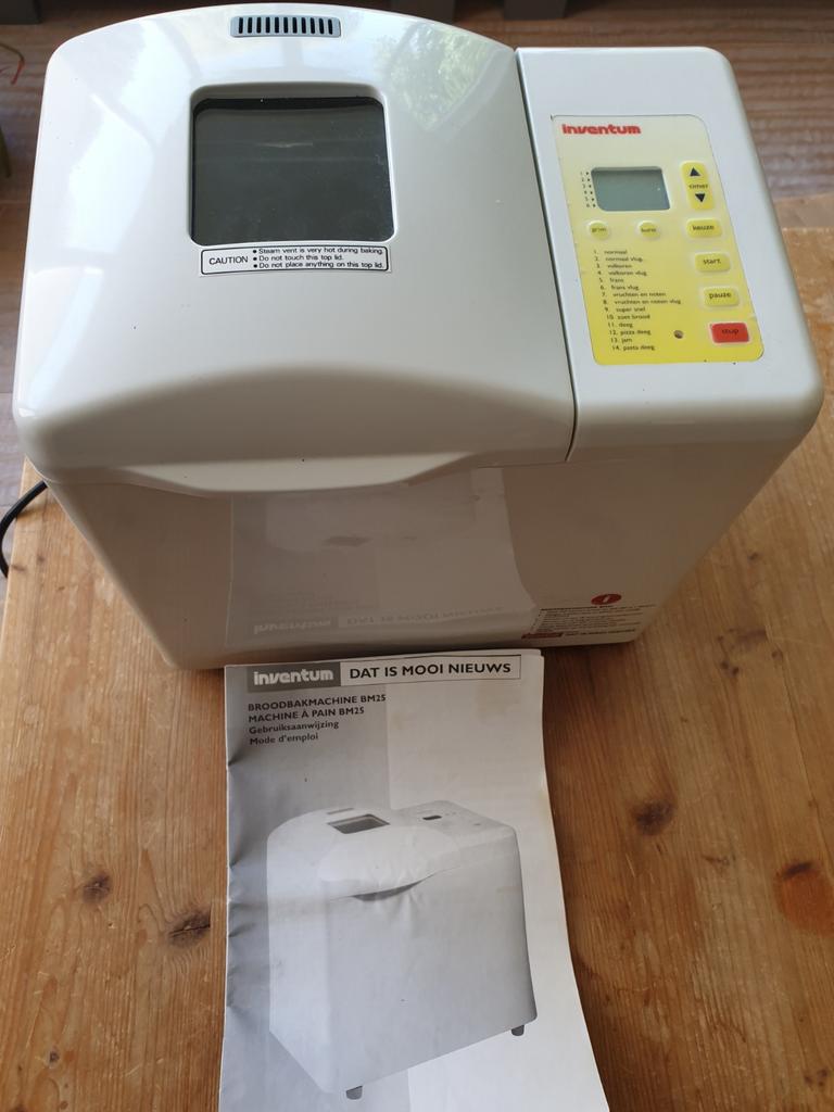 Broodbakmachine inventum BM25, Ophalen of Verzenden, Zo goed als nieuw