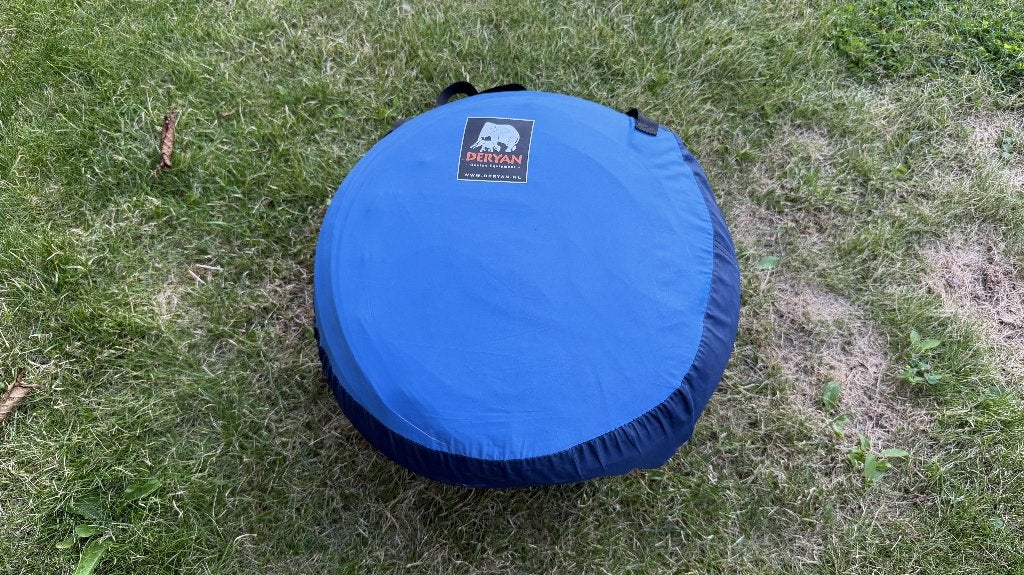 Deryan Camping peuterbed 1-4 jr., Ophalen, Zo goed als nieuw, Reisbedje