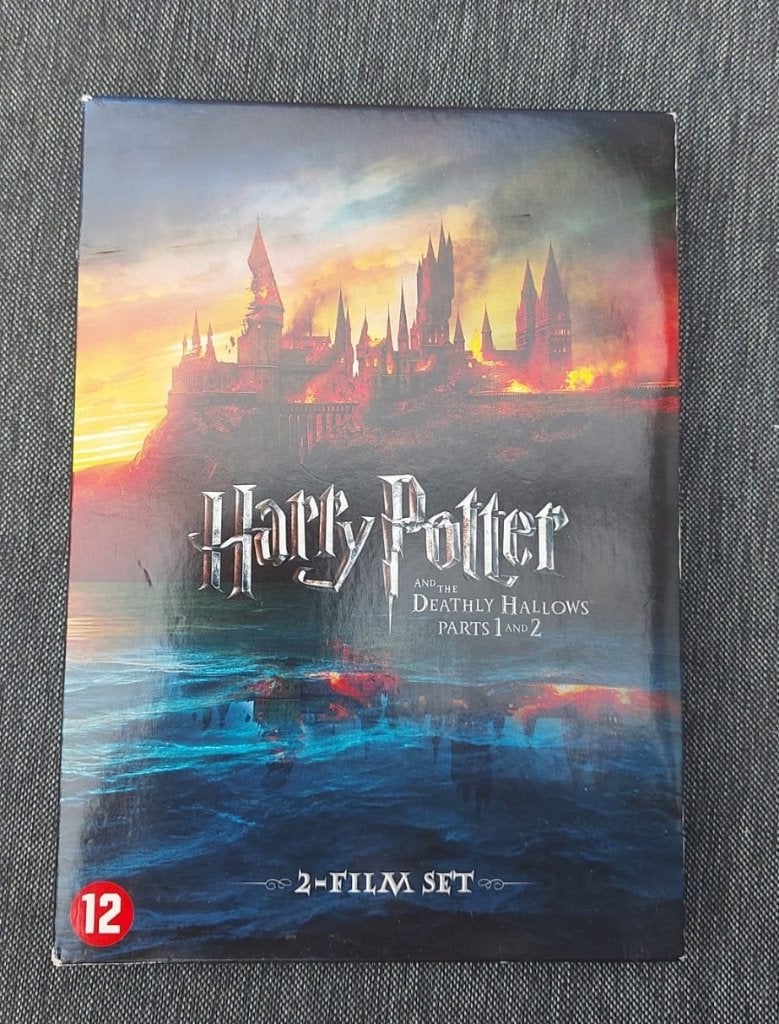 Harry Potter and the Deathly Hallows Deel 1 & 2 (2-Film Set), Ophalen of Verzenden, Zo goed als nieuw, Vanaf 12 jaar, Inclusief doosje