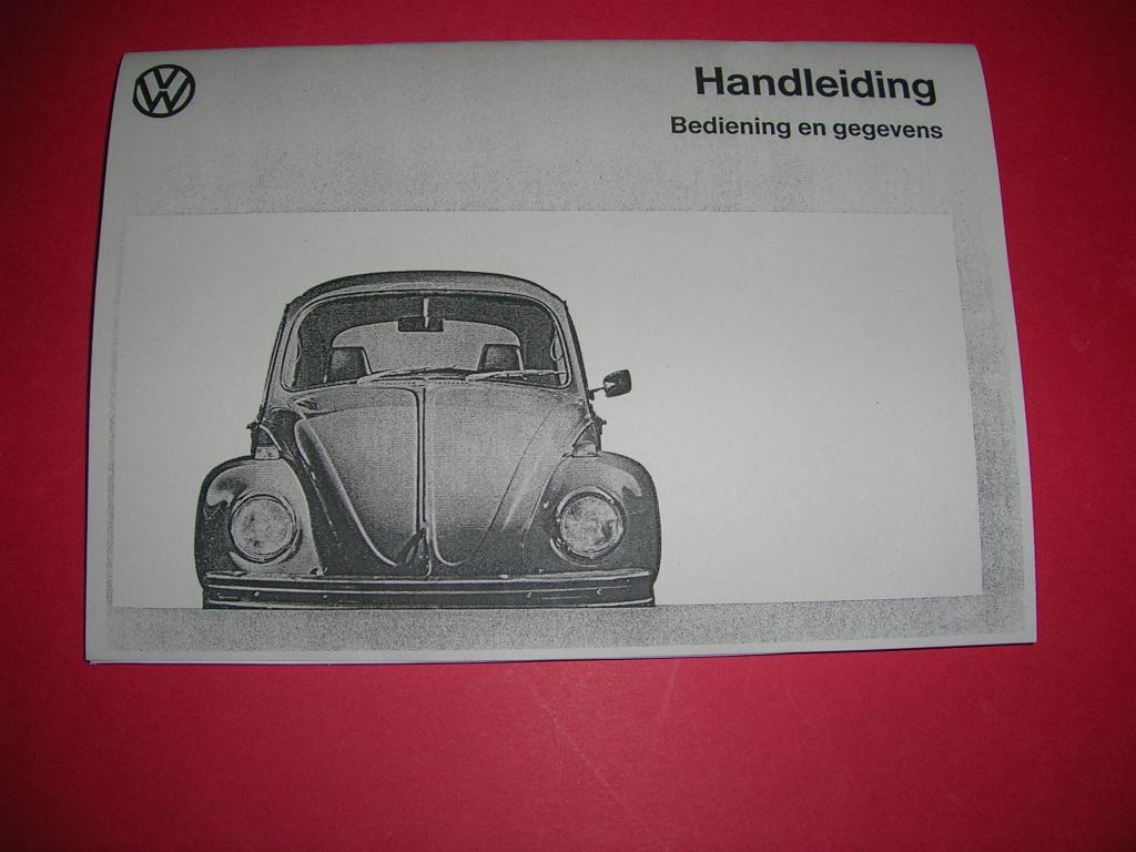 VW kever onderhoud en instructie boekje, Ophalen of Verzenden