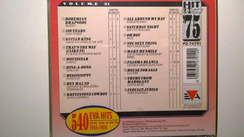 Hit History '75, Ophalen of Verzenden, Zo goed als nieuw, Pop