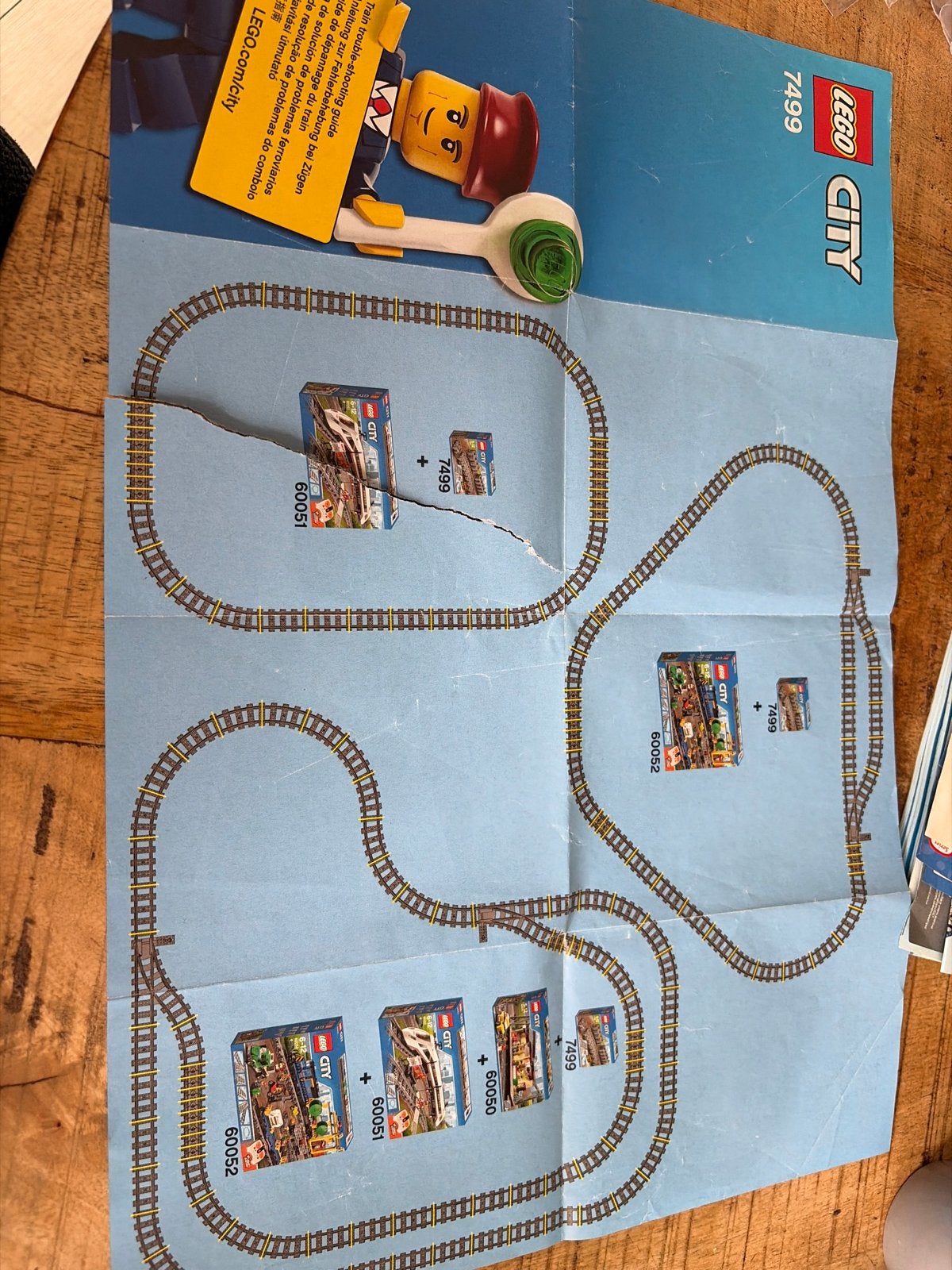 Lego City Trein Rails Set - 7499, 60050, 60051, 60052, Kinderen en Baby's, Speelgoed | Duplo en Lego, Lego, Ophalen of Verzenden