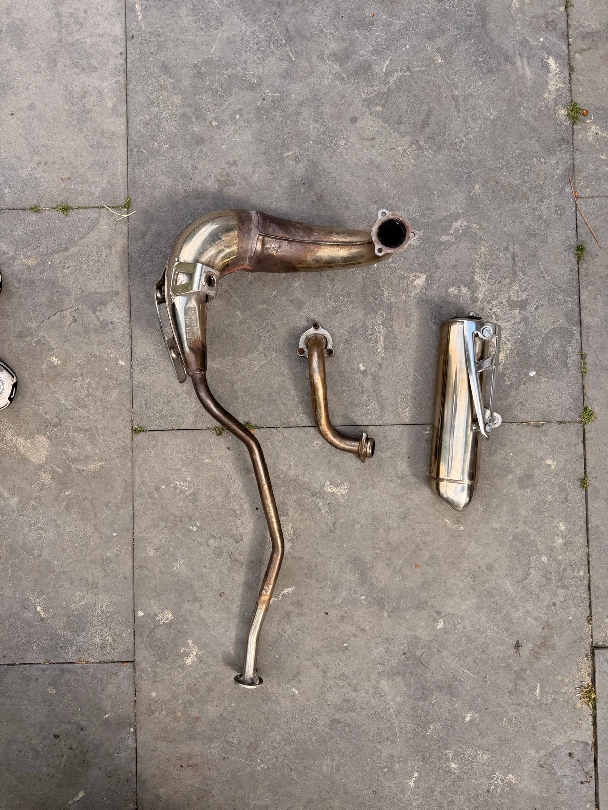 Originele uitlaat Aprilia SX50, Ophalen of Verzenden, Gebruikt, Uitlaat