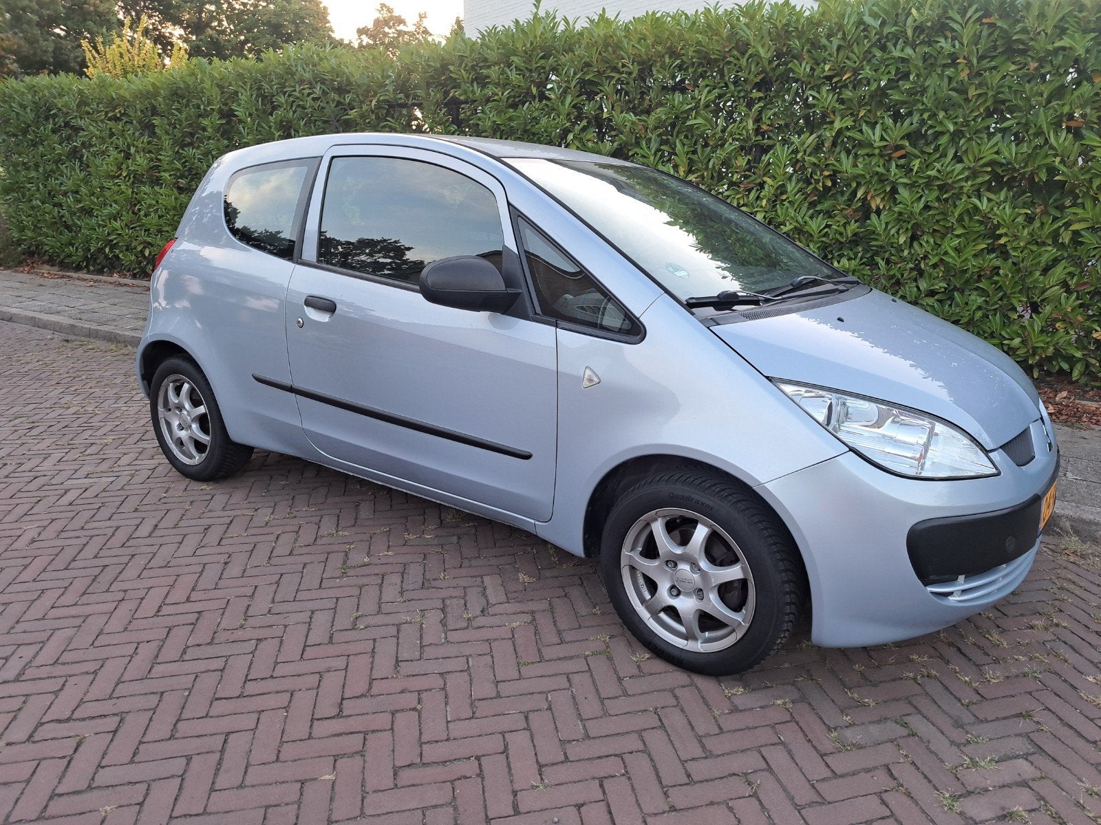Mitsubishi Colt 1.3 Mivec CZ3 2005 Blauw NAP,124000km. ., Auto's, Voorwielaandrijving, Blauw, Colt, Origineel Nederlands