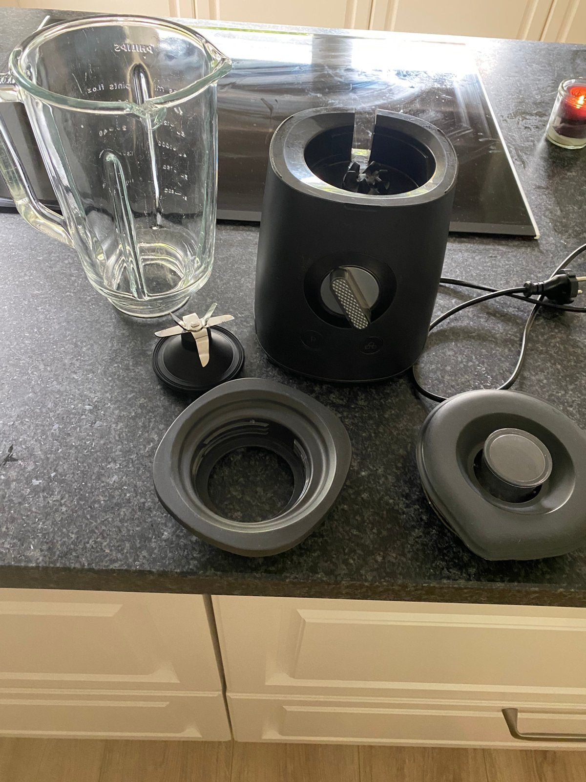 Philips blender HR2095, Ophalen of Verzenden, Gebruikt, Blender