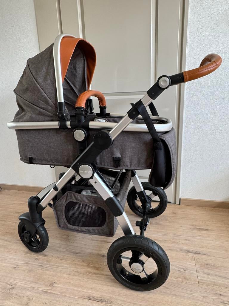 Cangaroo Luxor kinderwagen – comfortabel, praktisch en stijl, Zo goed als nieuw, Met reiswieg, Ophalen, Kinderwagen