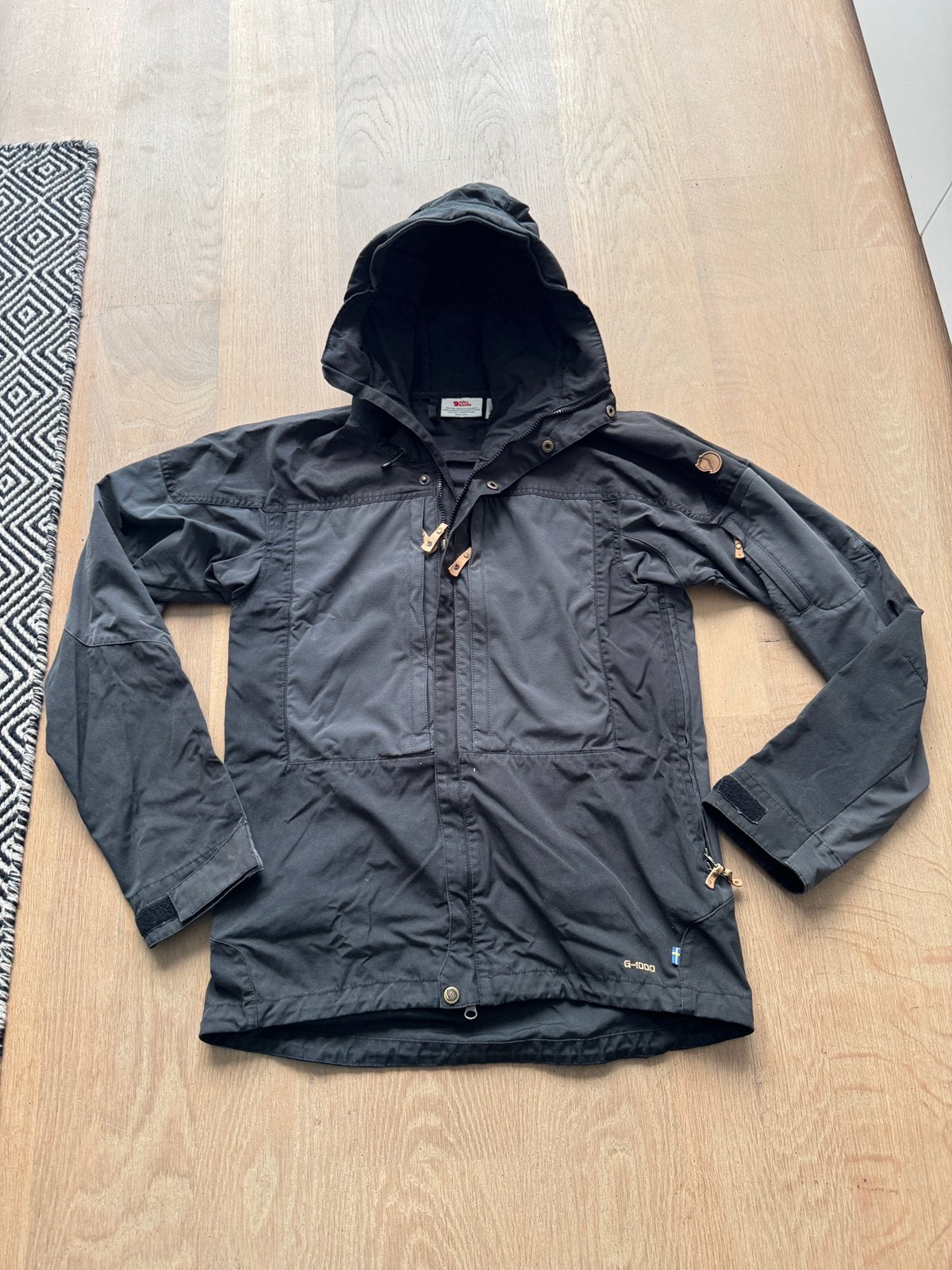 Nette fjallraven keb jacket maat m zwart g1000, Ophalen of Verzenden, Gedragen, Maat 48/50 (M), Zwart