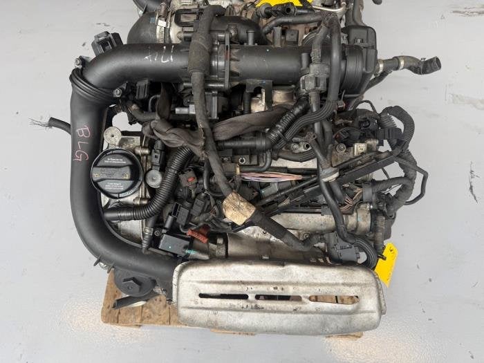 Motor van een Volkswagen Golf, Auto-onderdelen, Motor en Toebehoren, Gebruikt, -, Volkswagen, -