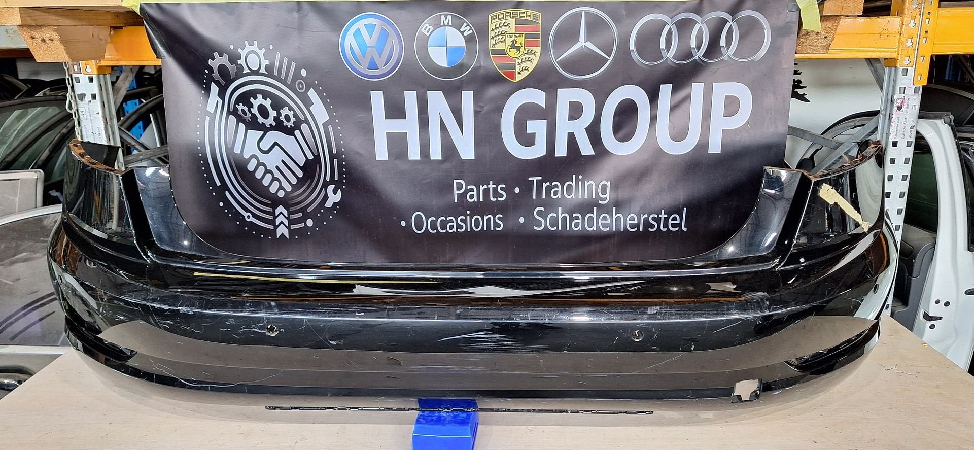 Achterbumper Volkswagen Golf VII Facelift Variant, Gebruikt, -, -, Ophalen of Verzenden