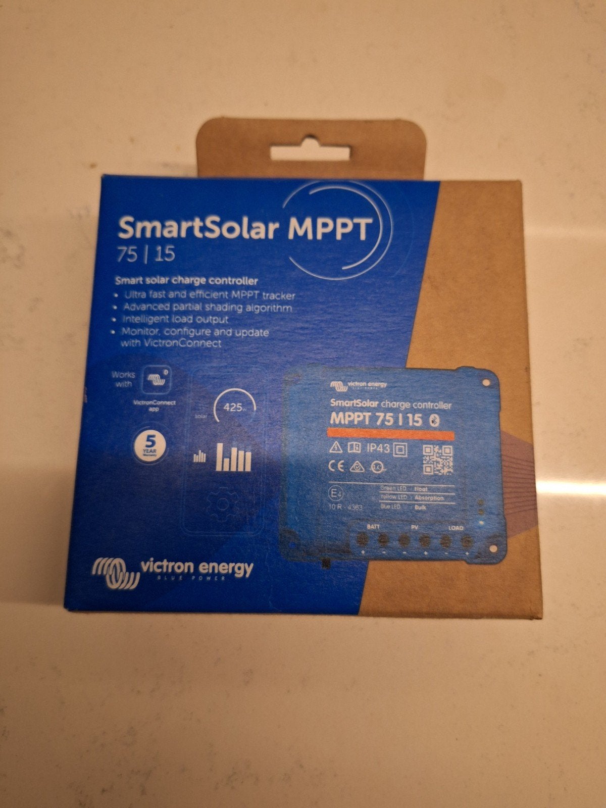 Victron Energy SmartSolar MPPT 75/15 Laadregelaar, Ophalen of Verzenden, Nieuw