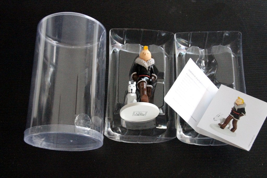 Kuifje Bobbie Hergé Figurine Tintin Hors serie ingekleurd, Verzamelen, Verzenden, Kuifje, Nieuw, Beeldje of Figuurtje