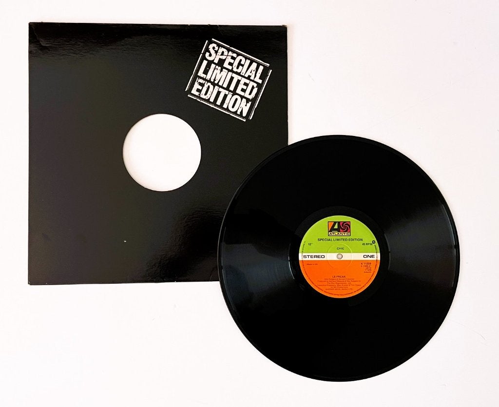 Chic – Le Freak disco single, Cd's en Dvd's, Gebruikt, Ophalen of Verzenden, Dance en House, 12 inch
