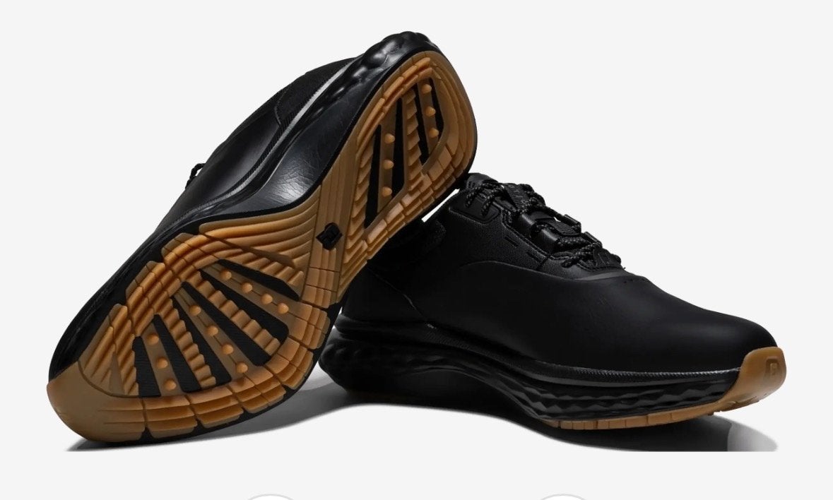 FootJoy Quantum golfschoenen heren zwart/grijs/rood maat 46, Ophalen of Verzenden, Zo goed als nieuw, Schoenen, Overige merken