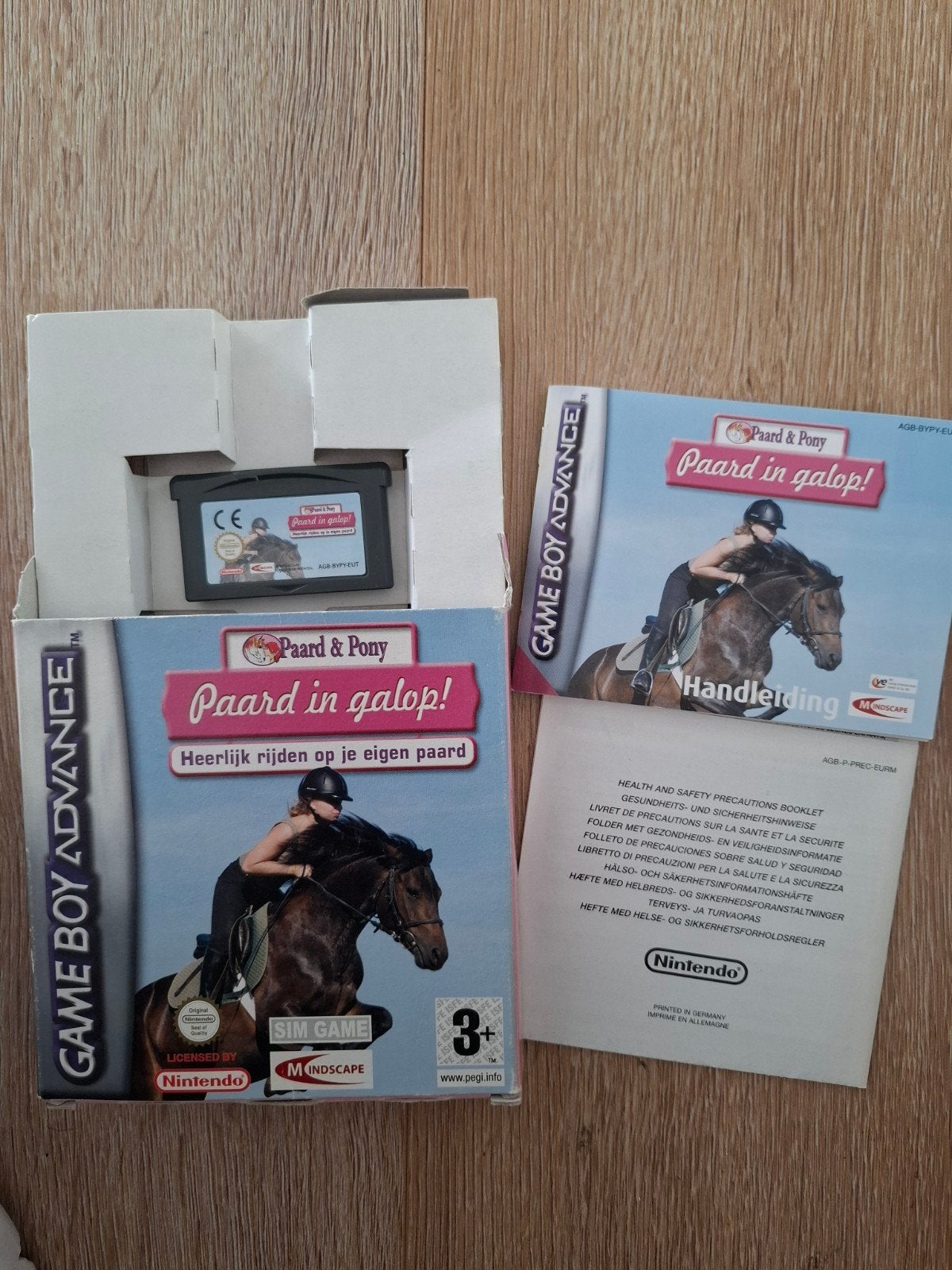 Game Boy Advance: Paard & Pony - Paard in Galop! (Compleet), Spelcomputers en Games, 1 speler, Ophalen of Verzenden, Zo goed als nieuw