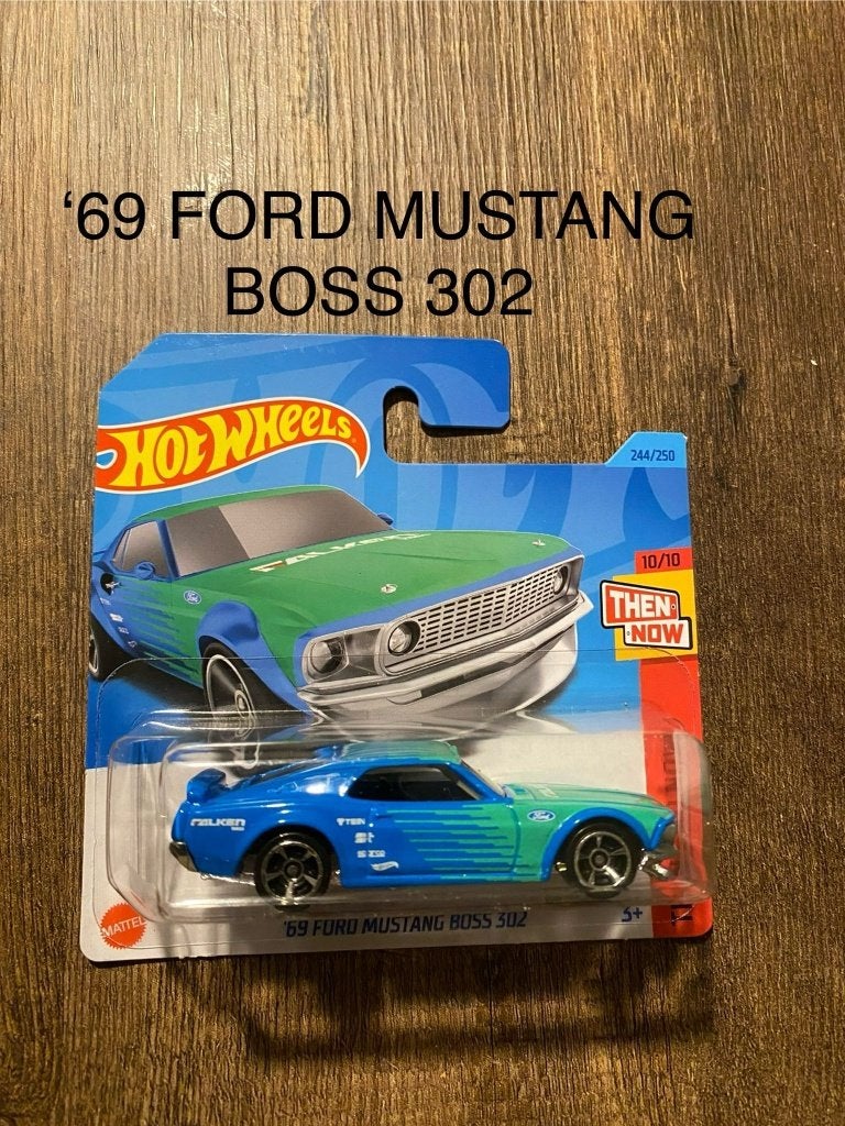 Hot Wheels ’69 Ford Mustang Boss 302, Ophalen of Verzenden, Nieuw, Auto