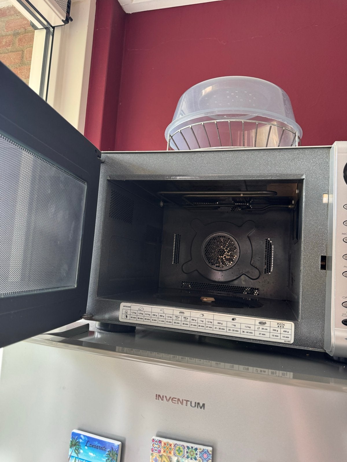 Moulinex Opticook Magnetron - Gebruikt, Witgoed en Apparatuur, Magnetrons, Ophalen, Gebruikt, Magnetron, Draaiplateau