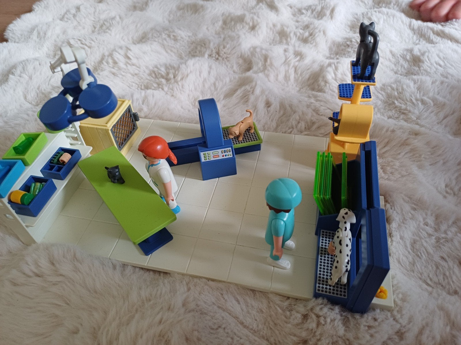 Playmobil dierenkliniek 4346, Ophalen, Zo goed als nieuw