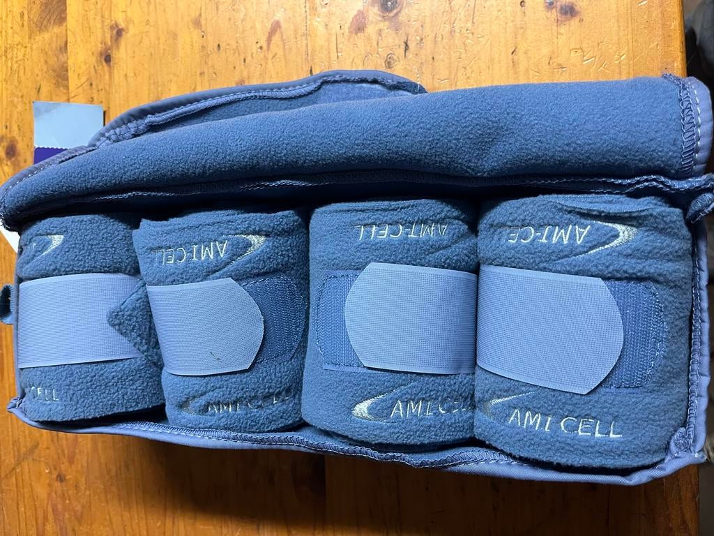 Lamicell nieuwe bandages blue full, Dieren en Toebehoren, Paarden en Pony's | Beschermers, Ophalen of Verzenden, Nieuw