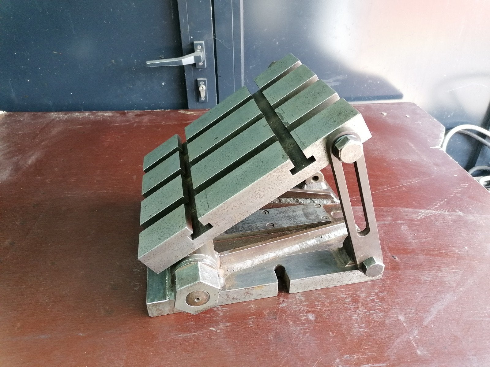 Hoektafel, sinus opspantafel, Doe-het-zelf en Verbouw, Draaibanken, Ophalen, Gebruikt, Houtdraaibank