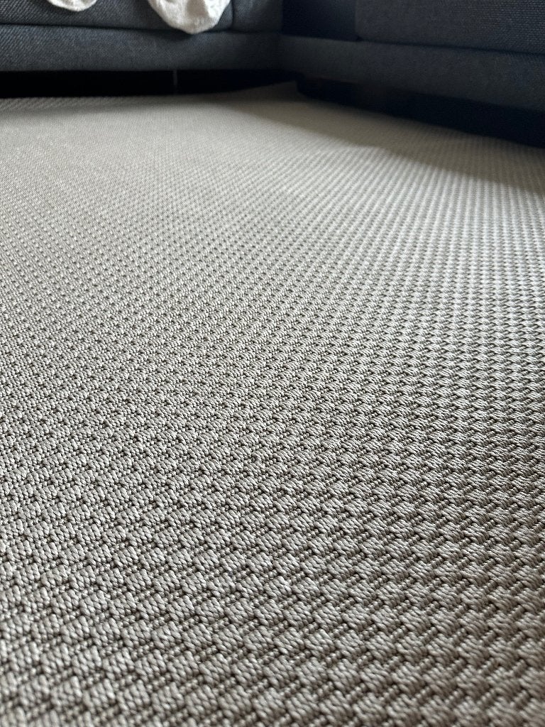 Modern off white vloerkleed, zo goed als nieuw, Ophalen, 150 tot 200 cm, 200 cm of meer, Zo goed als nieuw