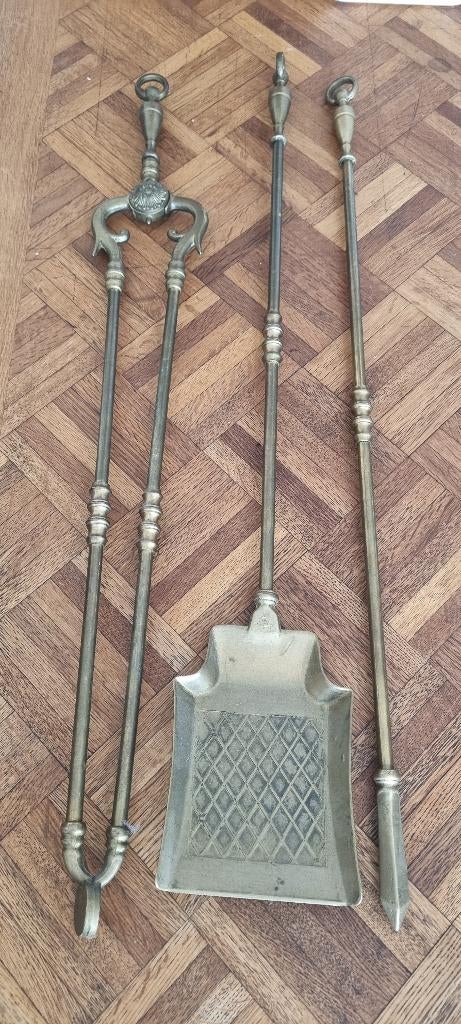 Antiek Haardstel set, Antiek en Kunst, Ophalen of Verzenden