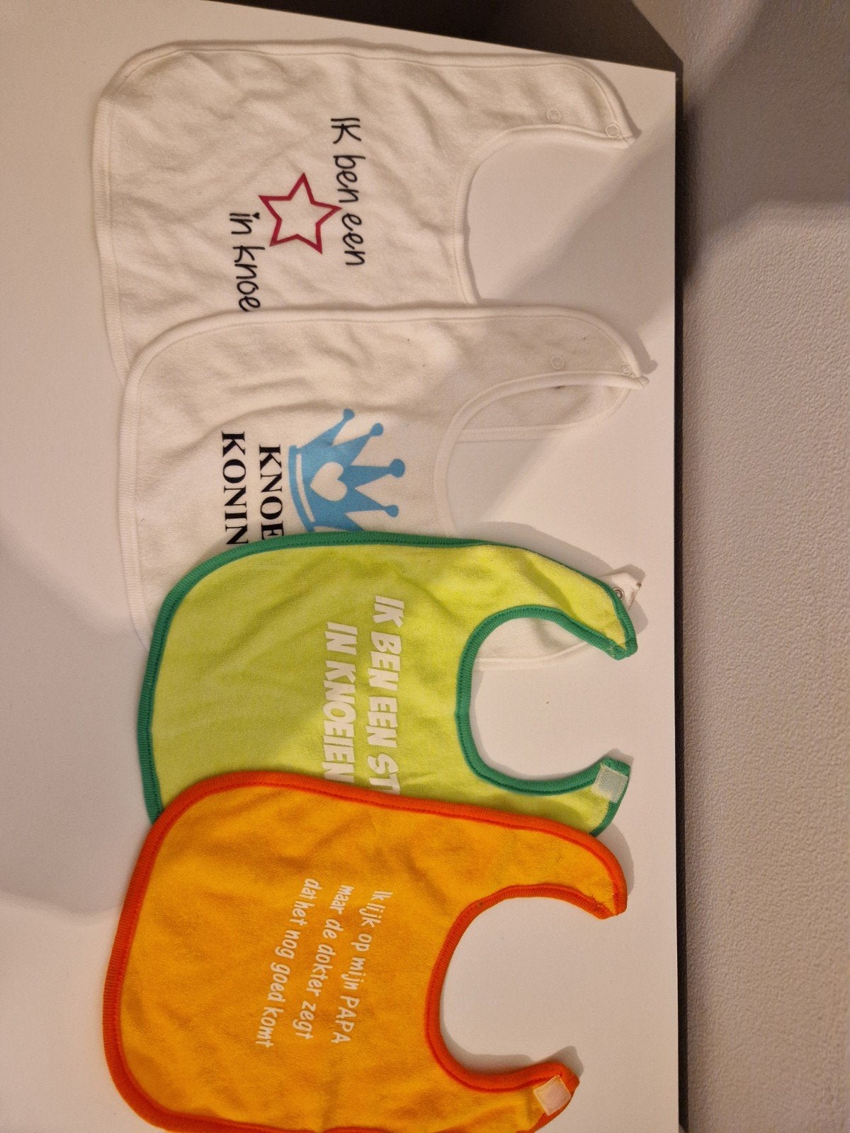 Leuke rompers en slabbetjes voor baby's, Kinderen en Baby's, Ophalen of Verzenden, Gebruikt, Hema, Jongetje of Meisje