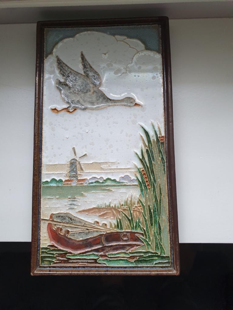 Porceleyne Fles Delft  Cloisonnéotechniek, Ophalen of Verzenden
