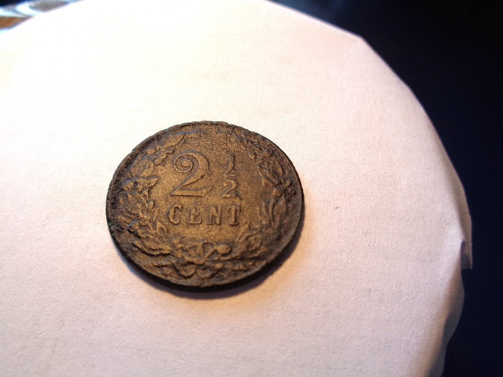 2 en een halve Cent 1906, Postzegels en Munten, Ophalen of Verzenden, Koningin Wilhelmina, Overige waardes