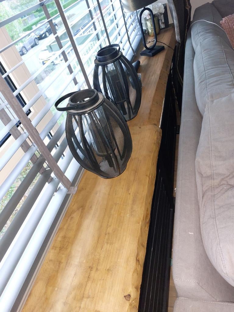 Boomstamplanken 2 st 40 x 180 cm, Doe-het-zelf en Verbouw, Hout en Planken, Ophalen, 25 tot 50 mm, Plank, Minder dan 200 cm