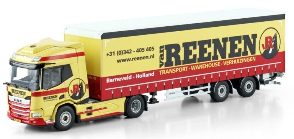 WSI DAF XD + BOX TRAILER - VAN REENEN, Wsi, ., Nieuw, Ophalen of Verzenden