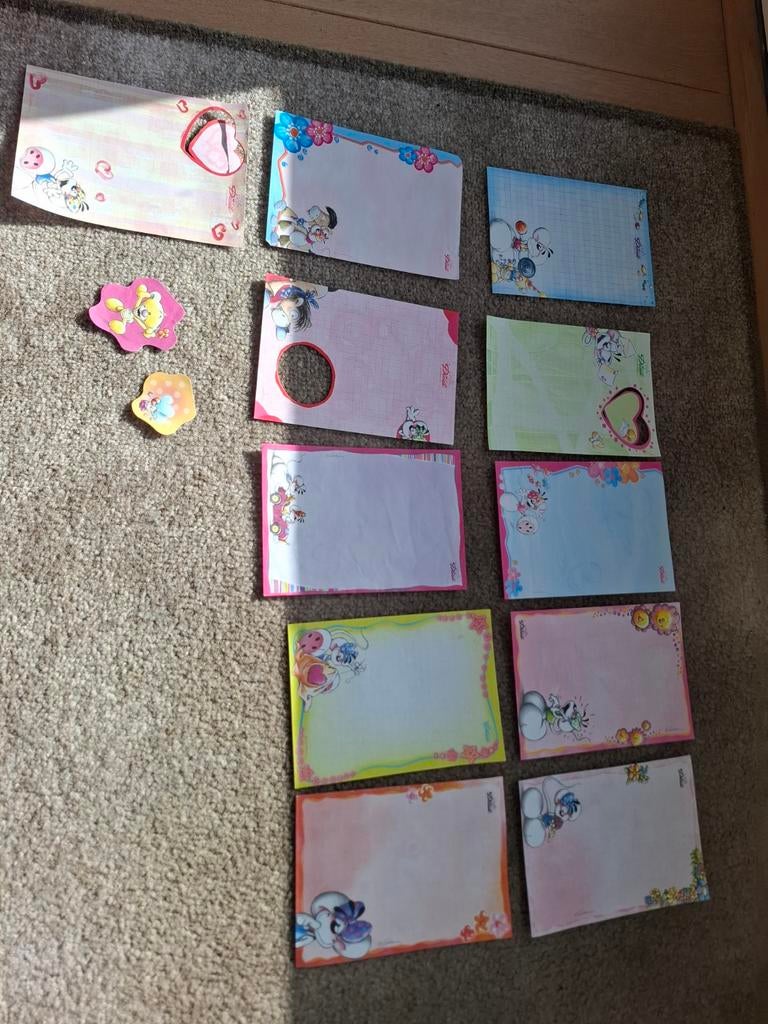 Diddle blaadjes a6 formaat, Ophalen of Verzenden, Papier, Kaart of Schrift