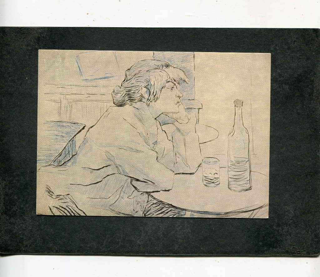 Ansicht H. Toulouse Lautrec - Buveuse, Verzenden, 1980 tot heden, Ongelopen