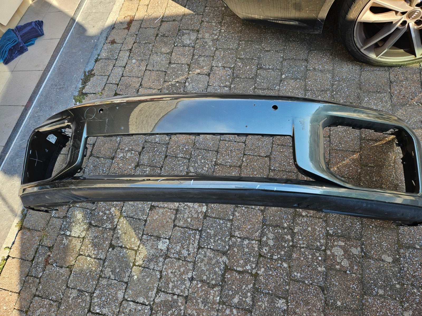 Porsche 911 (992) Turbo S Voorbumper met Lip, Ophalen, Gebruikt, Voor, Porsche