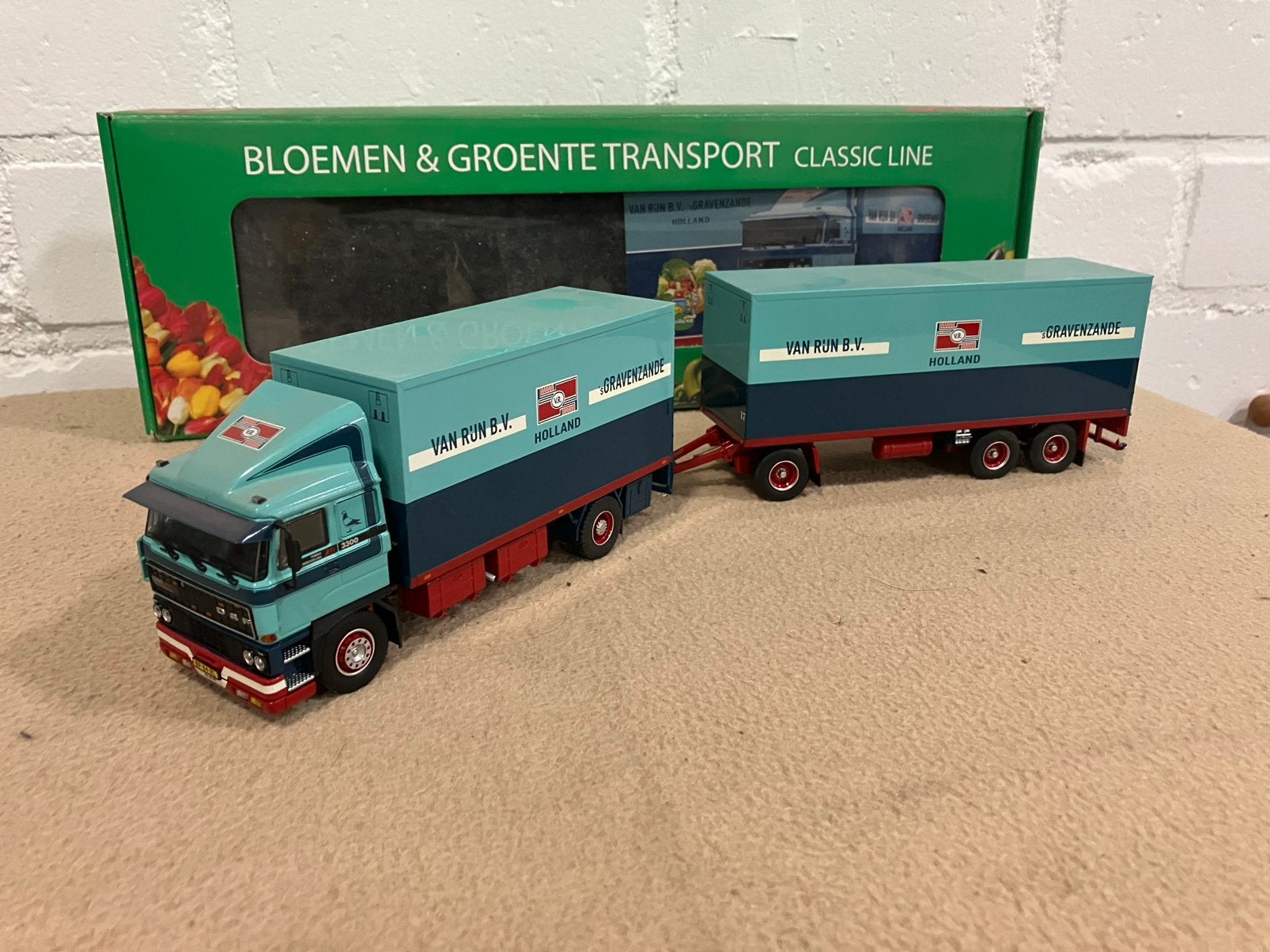 Tekno Daf Van Rijn, Hobby en Vrije tijd, Verzenden, Zo goed als nieuw, Bus of Vrachtwagen, Tekno