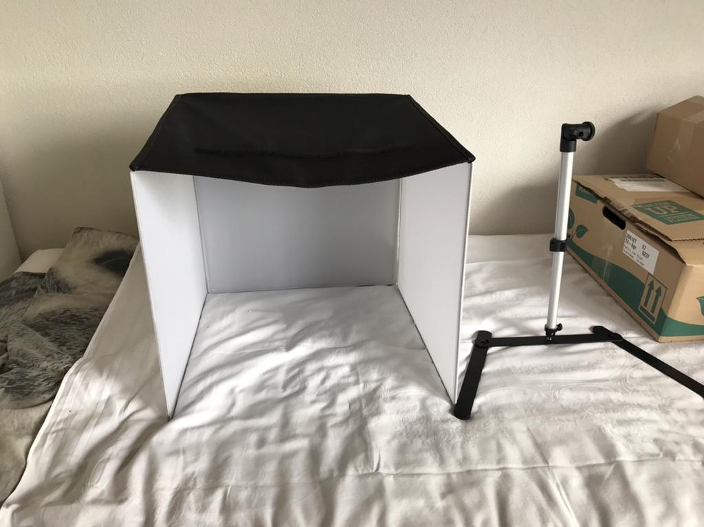 Fotostudioset., Audio, Tv en Foto, Fotografie | Fotostudio en Toebehoren, Ophalen of Verzenden, Zo goed als nieuw, Complete fotostudio