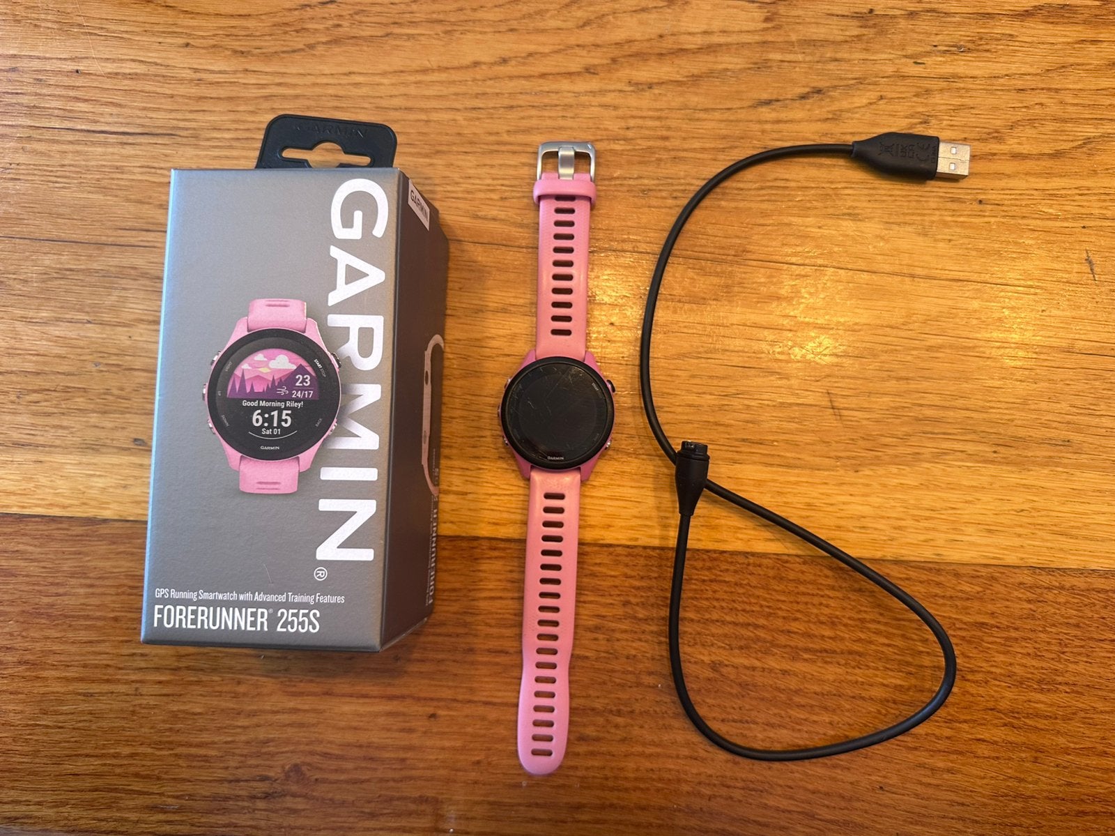 Garmin Forerunner 255s pink, Ophalen of Verzenden, Zo goed als nieuw, GPS, Android