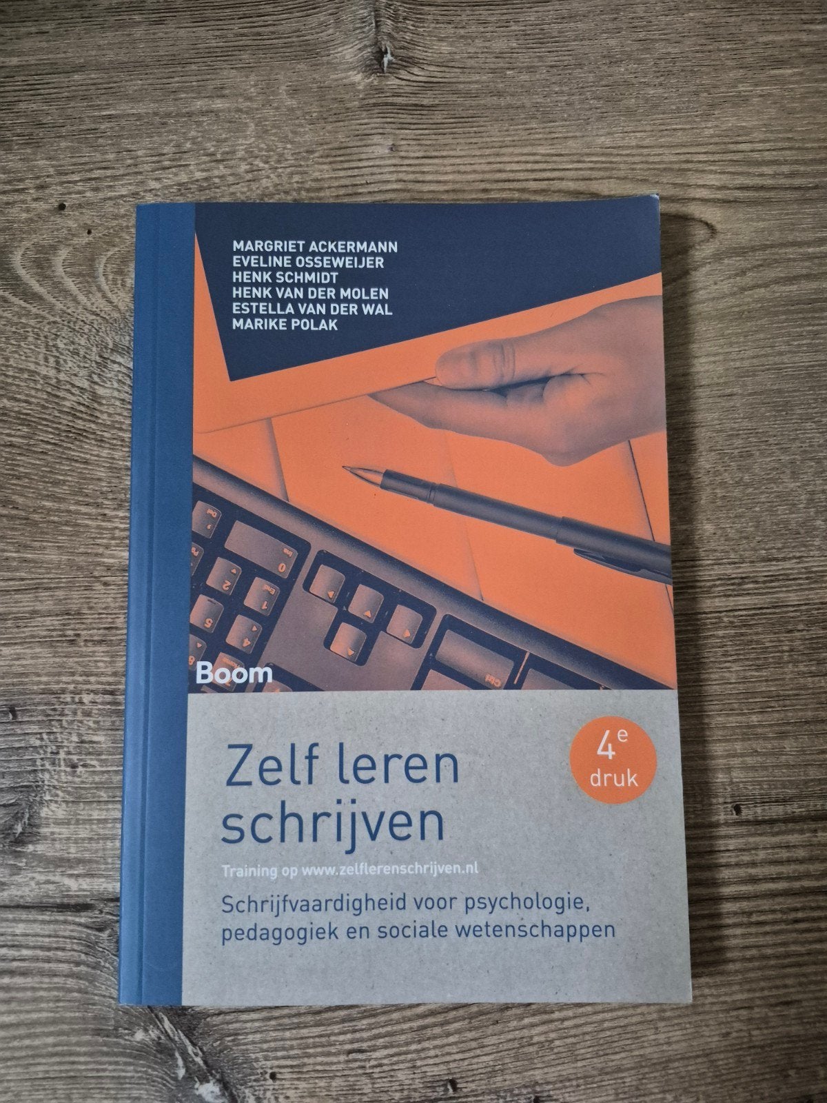 Zelf leren schrijven - Studieboek 4e druk, Zo goed als nieuw, Ackerman, Alpha, HBO