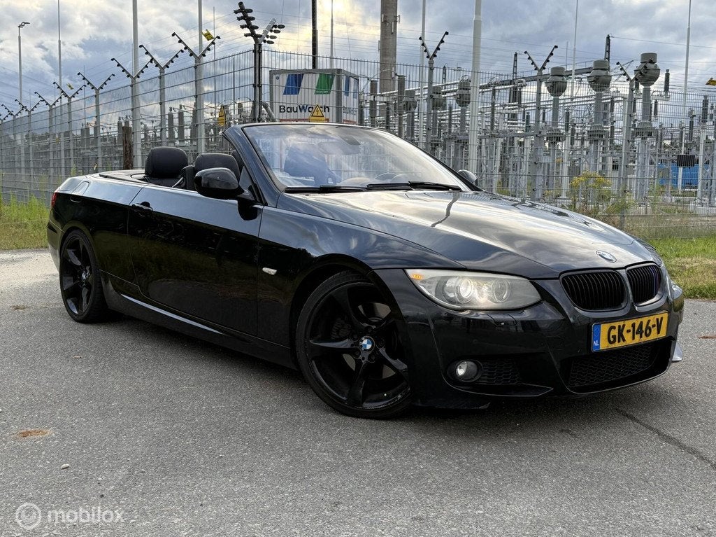 BMW E93 3-serie Cabrio 330d M Sport LCI Leer Logic 7, Auto's, Automaat, Euro 5, Achterwielaandrijving, 2993 cc