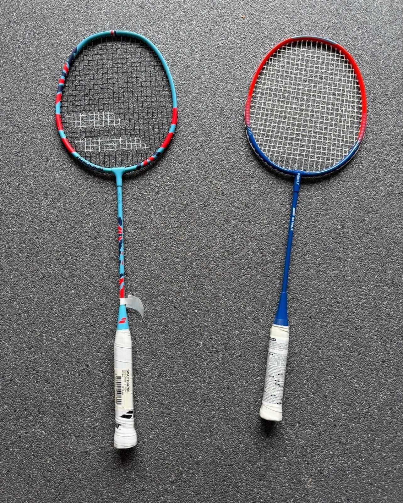 2 Badmintonrackets - Babolat en Yonex, Ophalen, Gebruikt, Racket(s)