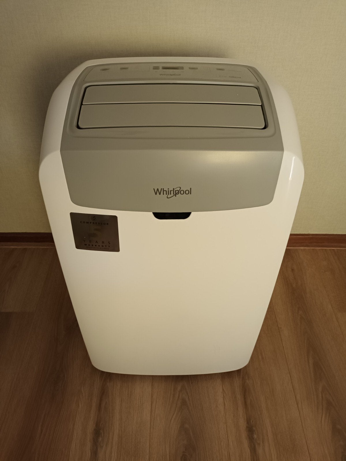 Perfect werkende whirlpool mobiele airco, Ophalen, 3 snelheden of meer, Zo goed als nieuw, Koelen en Ontvochtigen