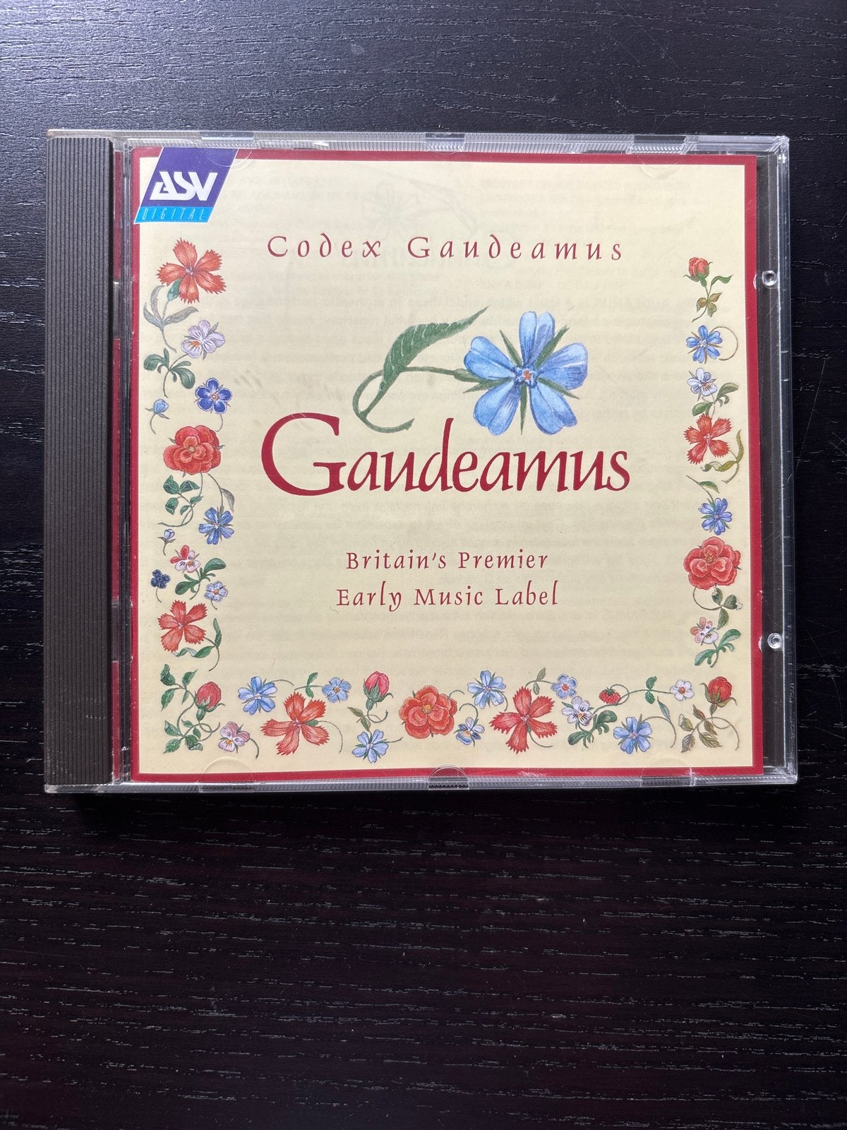 Codex Gaudeamus - Britain's Premier Early Music Label CD, Overige componisten, Overige typen, Zo goed als nieuw, Inclusief boekje