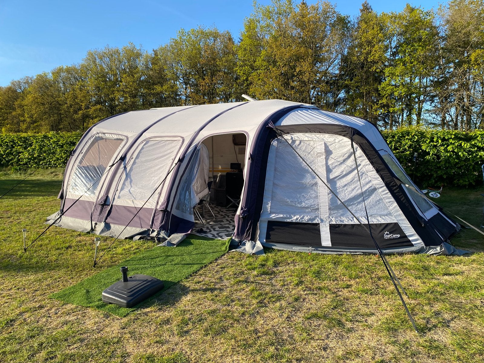 Dorema starcamp magnum voortent met cosy corner, Ophalen, Gebruikt