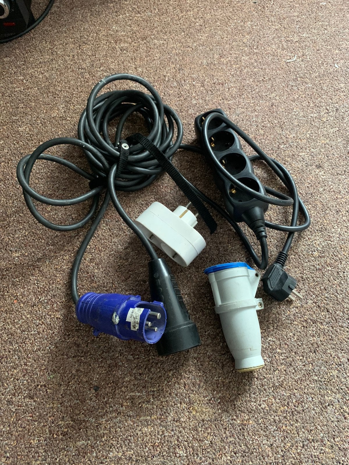 Caravan stroomkabel, Caravans en Kamperen, Caravan accessoires, Ophalen, Gebruikt