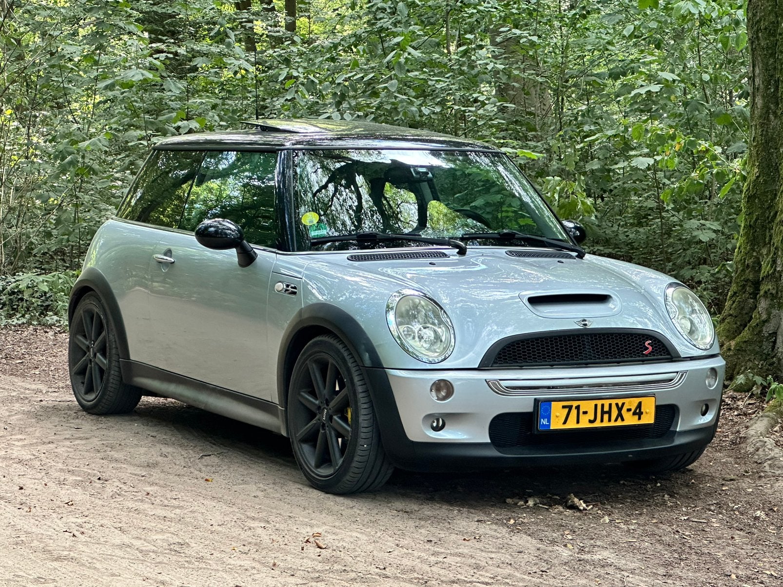 Mini Cooper S 2003 Grijs, Voorwielaandrijving, 4 cilinders, 4 stoelen, 163 pk