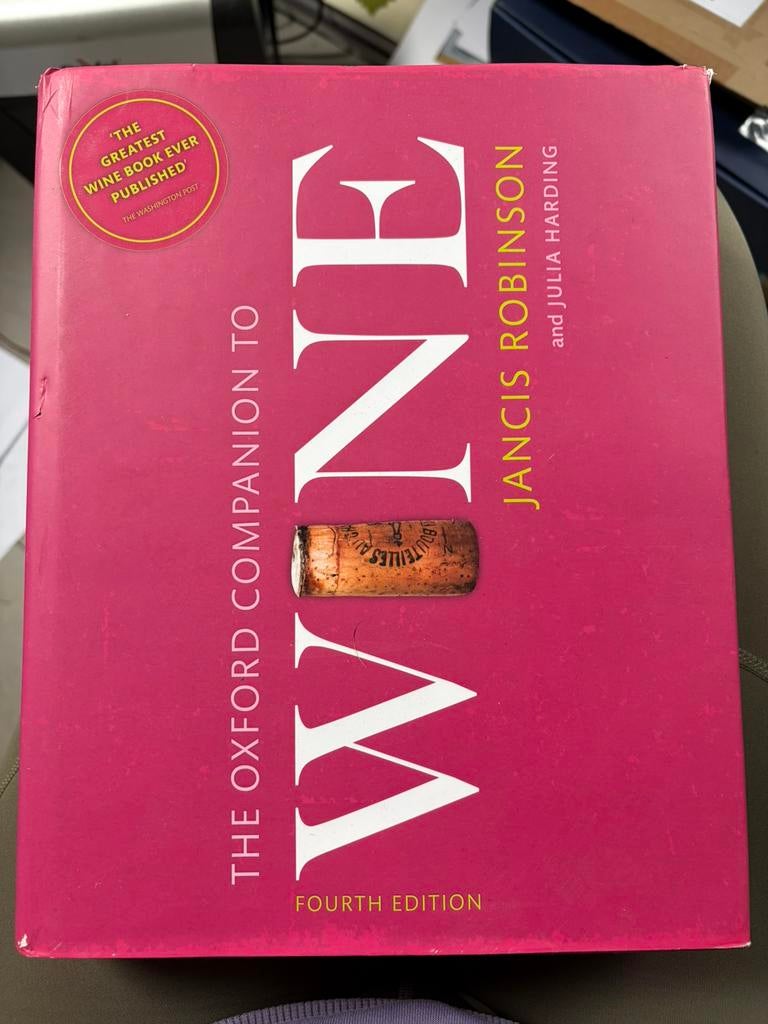 The Oxford companion to Wine, Ophalen of Verzenden, Zo goed als nieuw, Overige uitgevers
