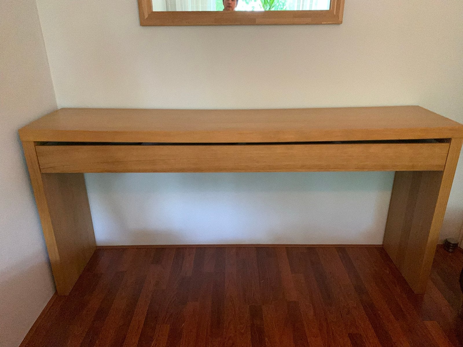 Ikea kaptafel/ toilettafel lang, Huis en Inrichting, Ophalen, Overige materialen, Minder dan 50 cm, Gebruikt
