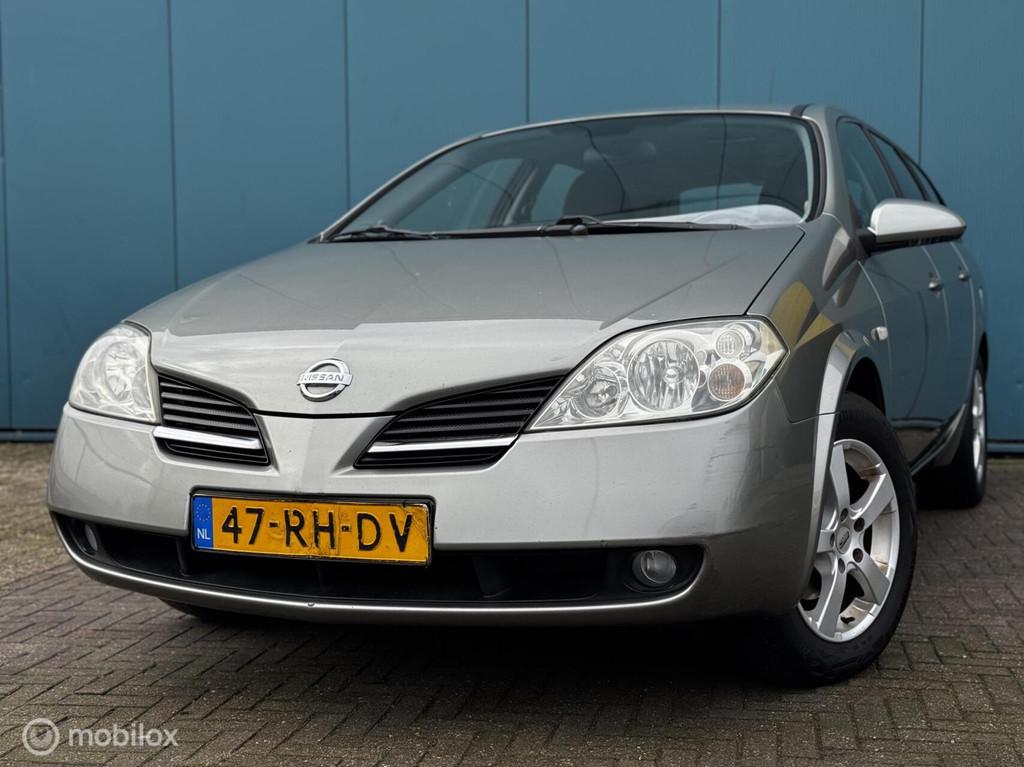 Nissan Primera Estate 1.8 Acenta Airco Cruise Control APK 21, Auto's, Nissan, Voorwielaandrijving, Gebruikt, 4 cilinders, 700 kg