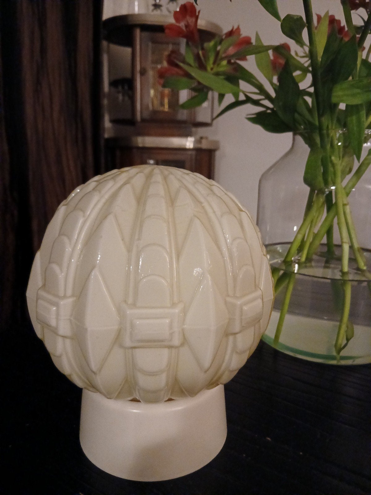 Art deco art nouveau plafondlamp lamp, Ophalen of Verzenden, Zo goed als nieuw