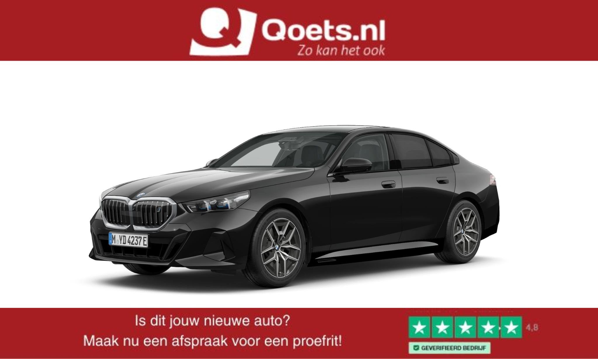 BMW i5 eDrive40 84 kWh M Sport - Panoramadak - Driving Assis, Auto's, 2095 kg, Achterwielaandrijving, Met garantie (alle), I5