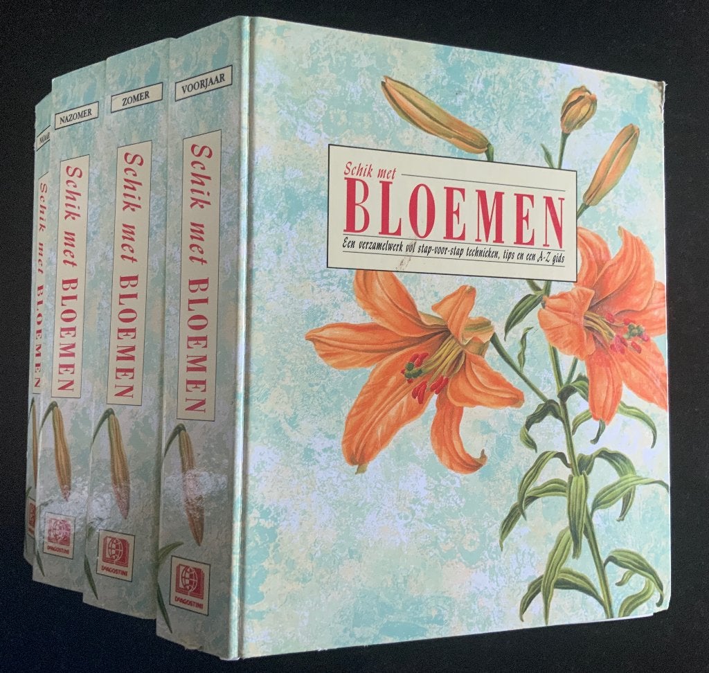 Schik met bloemen, 52 delen, compleet. 1664 pagina’s., Boeken, Tijdschriften en Kranten, Zo goed als nieuw, Wetenschap en Natuur